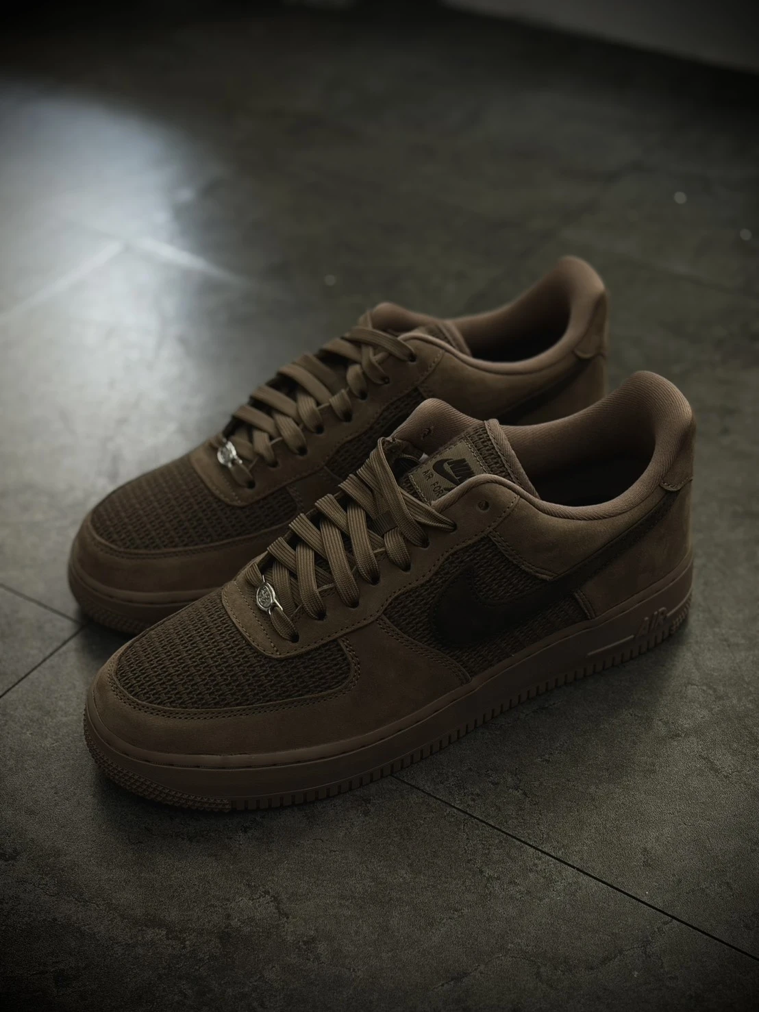Nike Air Force 1 '07 LV8 棕色 編織麂皮 II9807-200