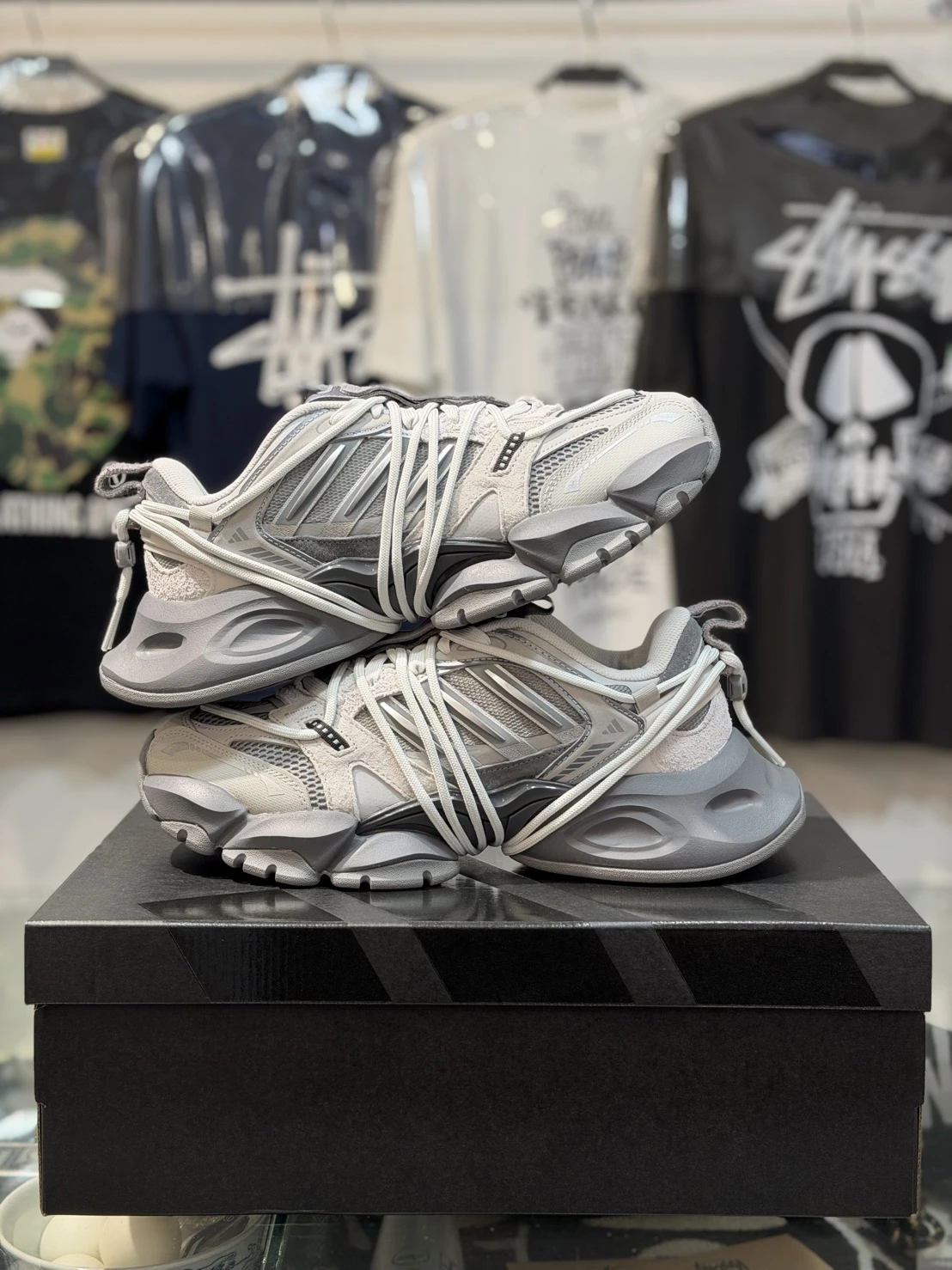 Adidas XLG Runner Deluxe 2.0 灰銀 LA6363