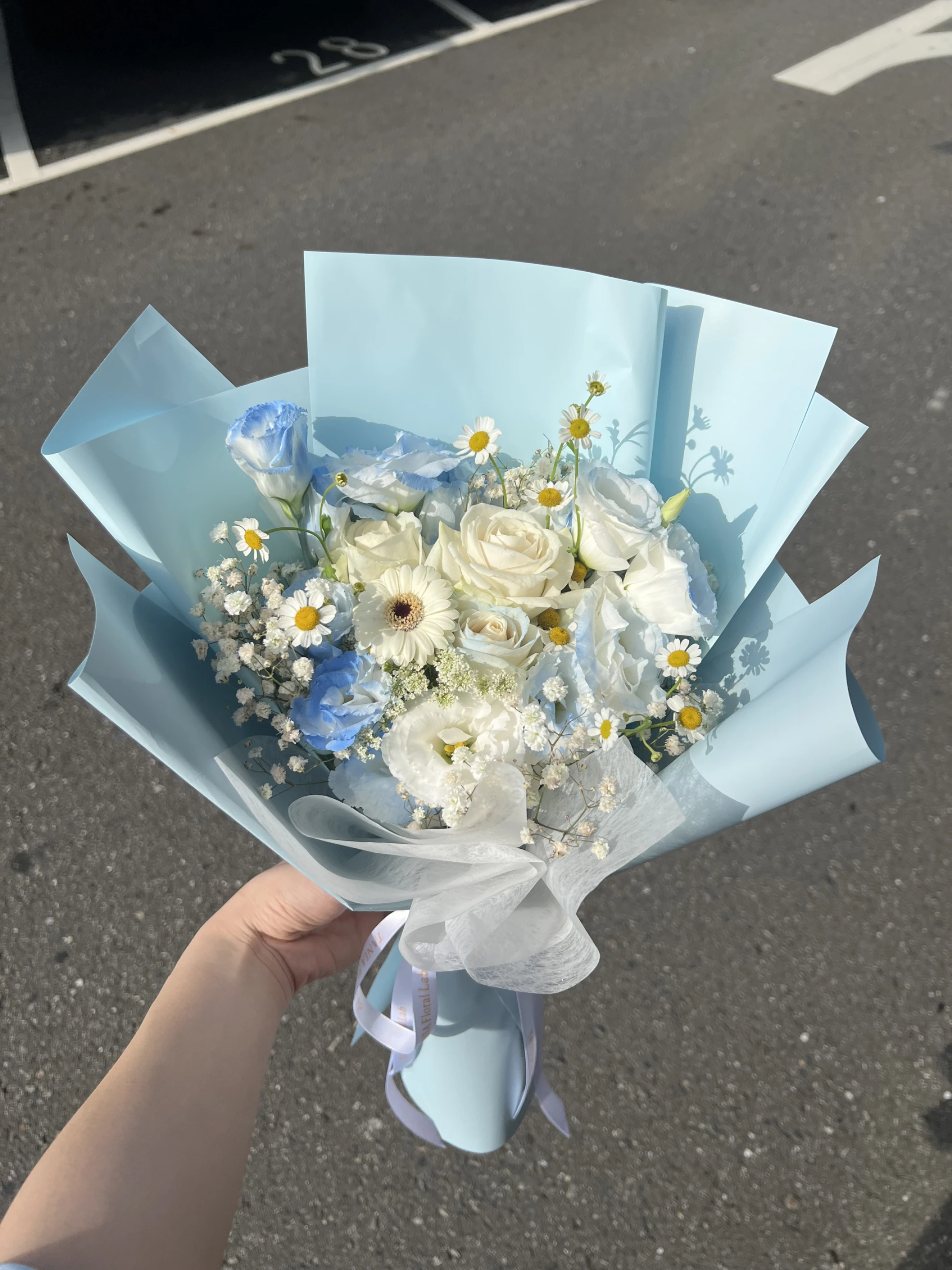Blue Mist｜藍月鮮花花束