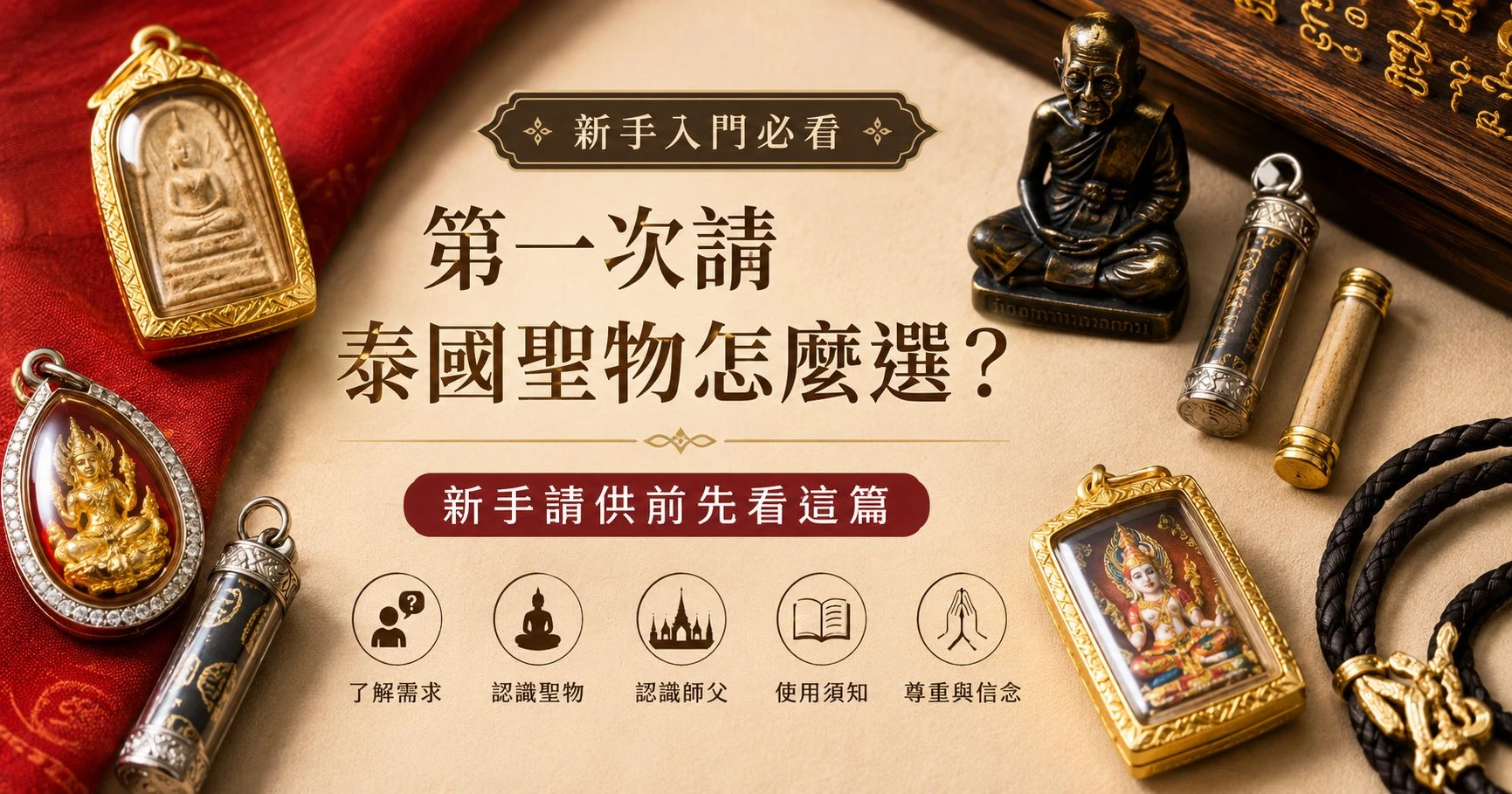 第一次請泰國聖物怎麼選？新手入門指南
