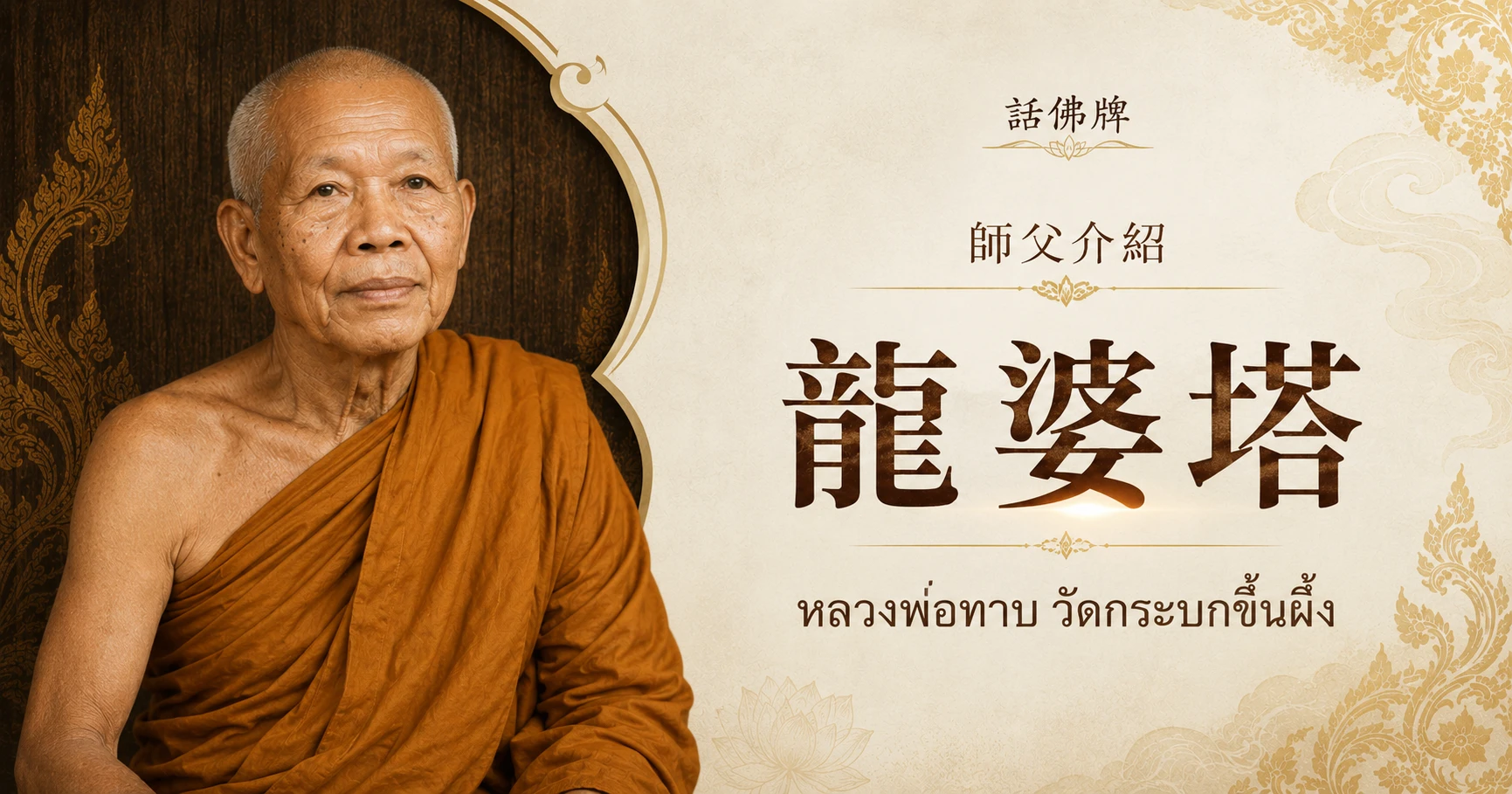 認識龍婆塔：從修行法脈到人緣/桃花聖物整理