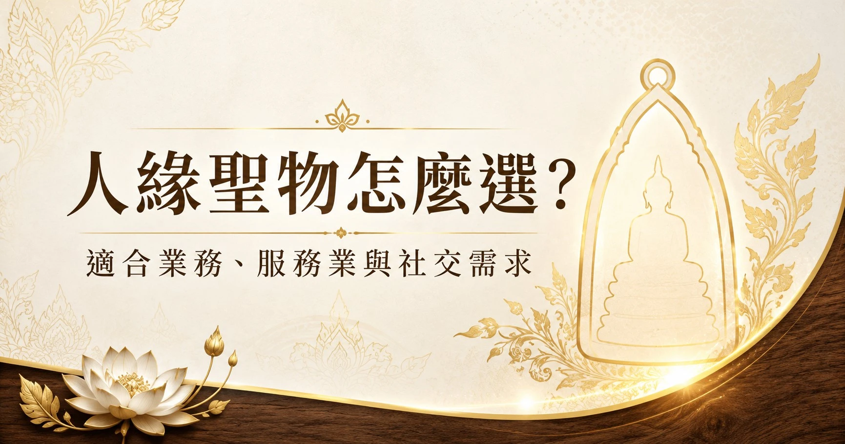 人緣聖物怎麼選先從自己的狀況開始？新手指南與配戴挑選建議