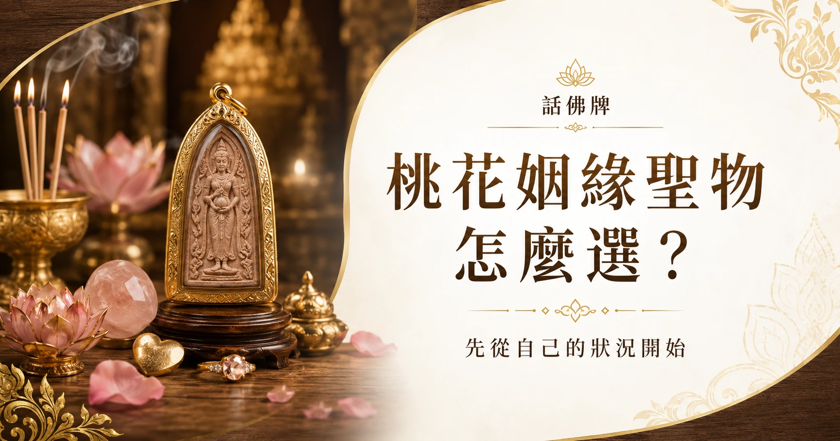 桃花姻緣聖物怎麼選先從自己的狀況開始？新手指南與配戴挑選建議
