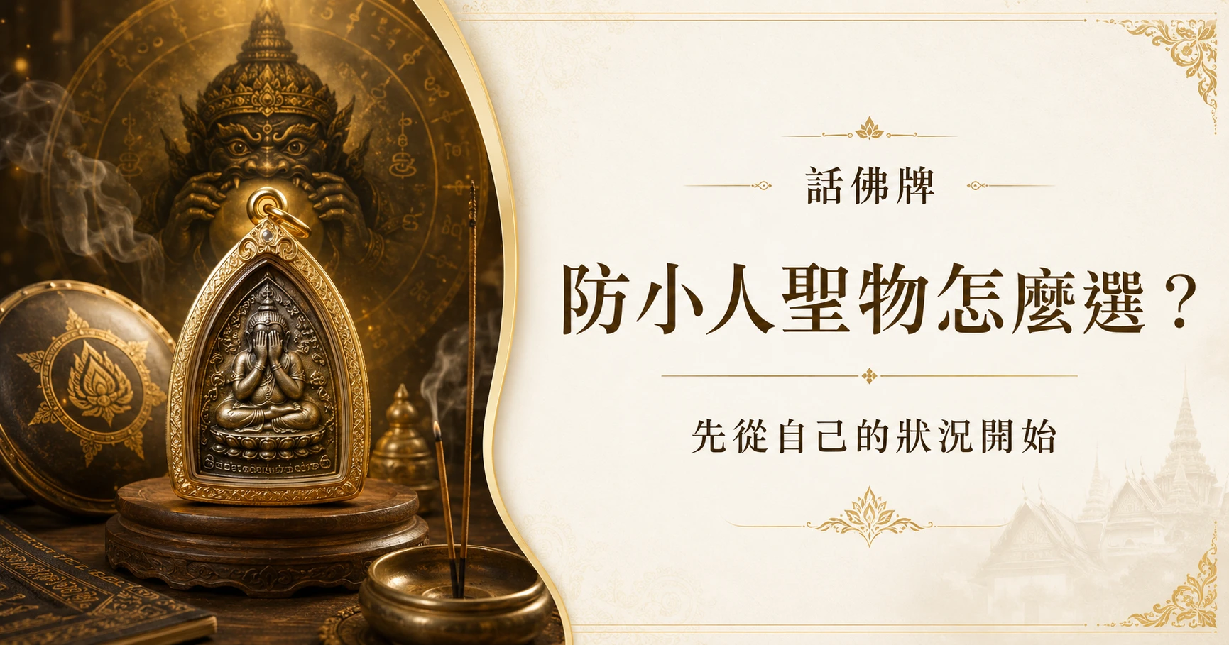 防小人聖物怎麼選先從自己的狀況開始？新手指南與配戴挑選建議
