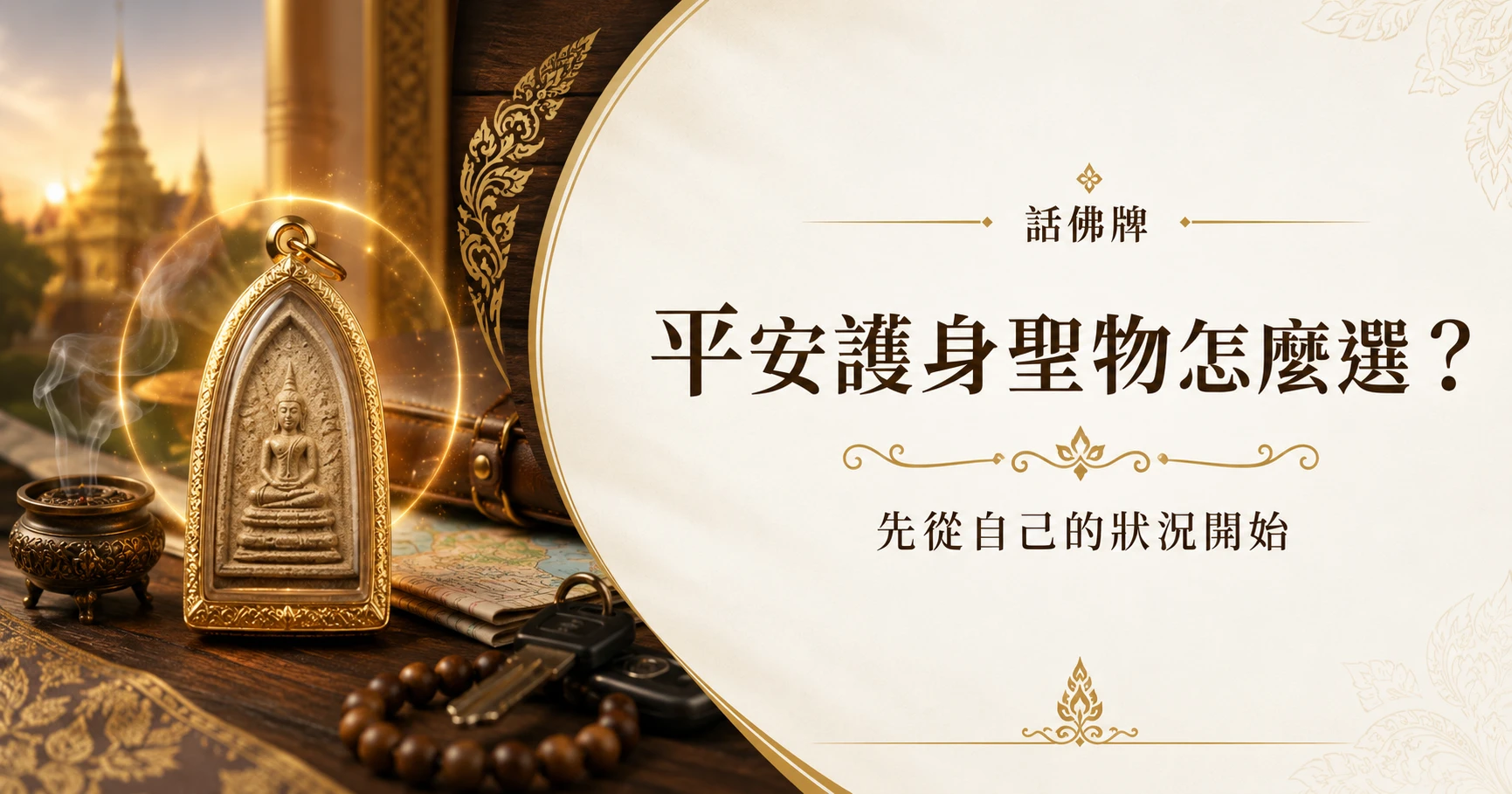 平安護身聖物怎麼選先從自己的狀況開始？新手指南與配戴挑選建議