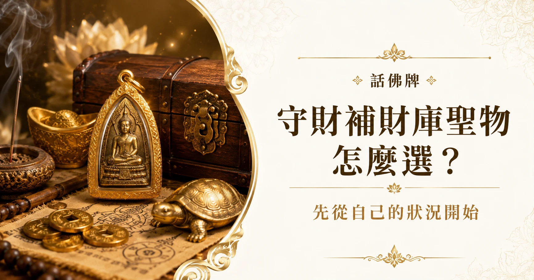 守財補財庫聖物怎麼選先從自己的狀況開始？新手指南與配戴挑選建議