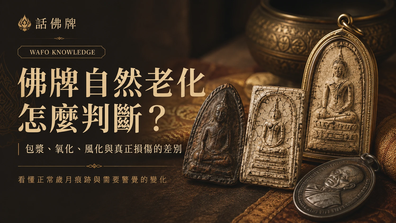 佛牌自然老化怎麼判斷？包漿、氧化、風化與真正損傷的差別