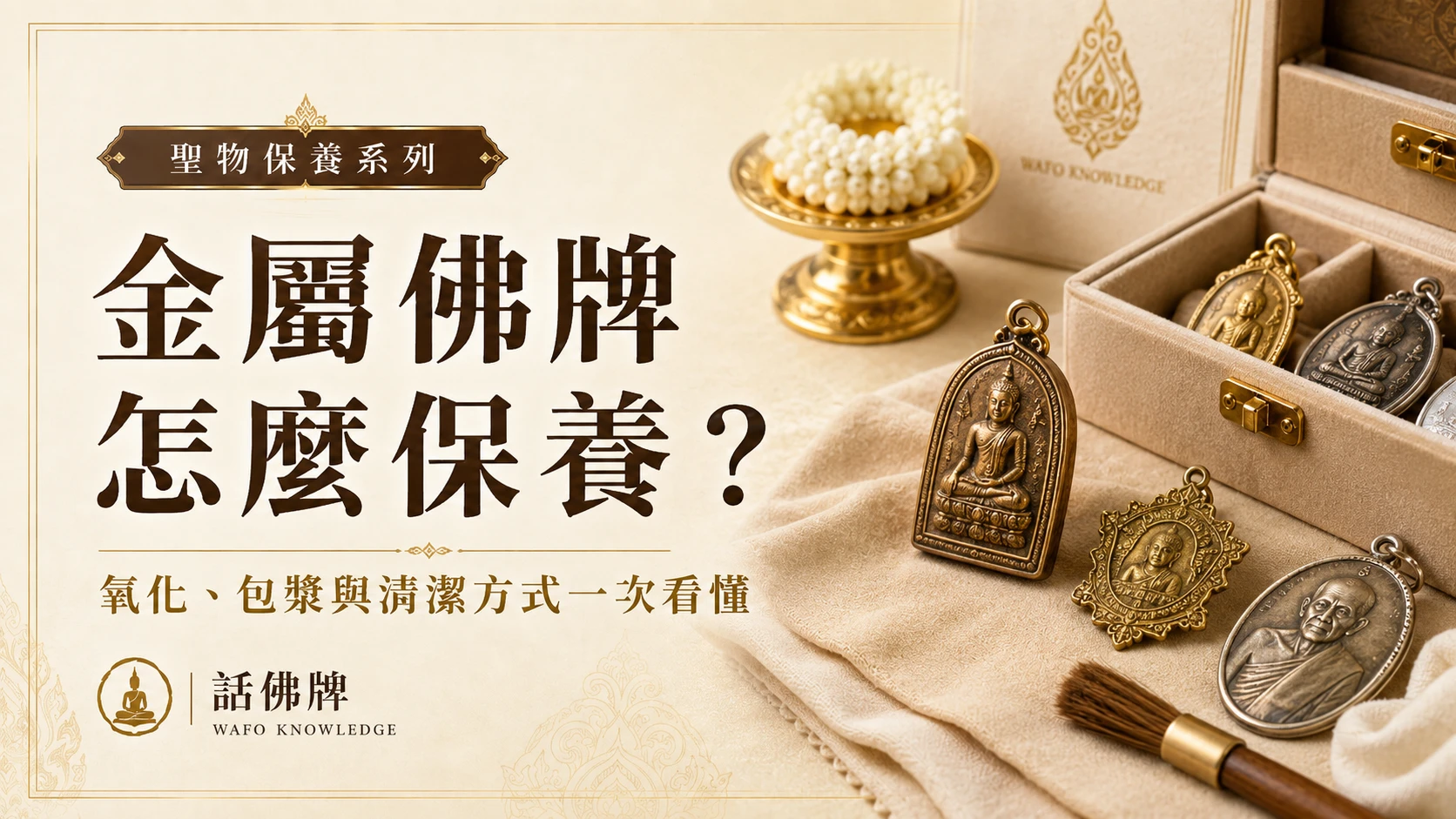 金屬佛牌（พระเนื้อโลหะ）怎麼保養？氧化、包漿與清潔方式一次看懂