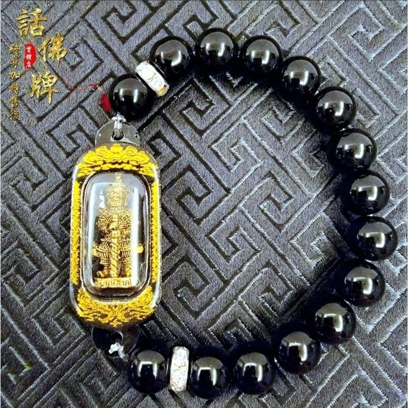 泰國鬼王 守護神-陶威素彎 招生意 財運 護主 避邪 擋災避險 體質敏感 拉胡 燙金防水殼 正牌正神