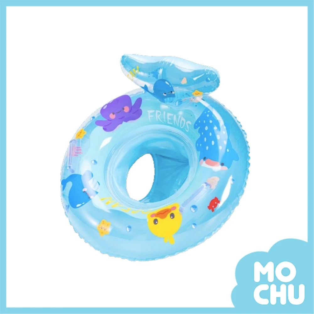 海洋鯨魚座式泳圈