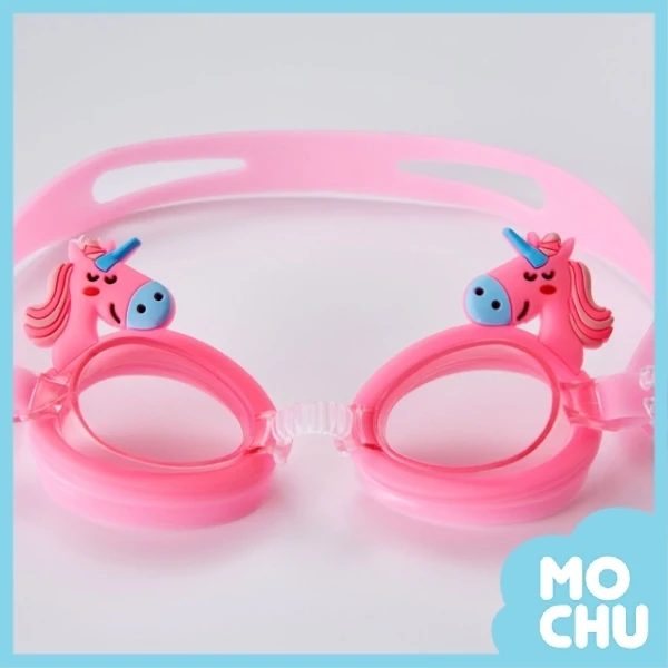 閉眼小馬兒童泳鏡(兩色)