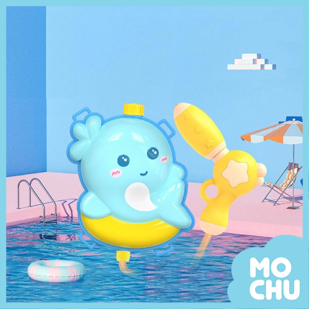 海豚造型背包水槍(兩色)