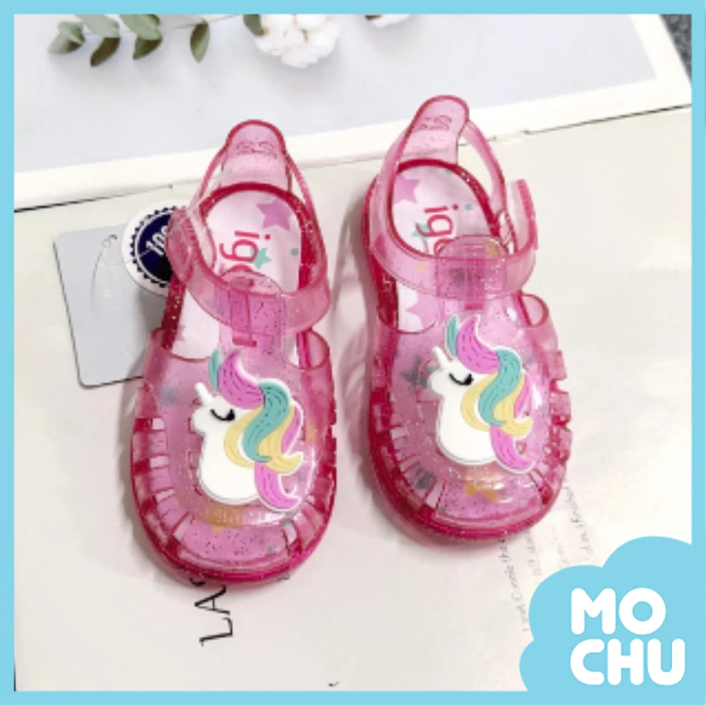 獨角獸閃亮防水涼鞋(二色)