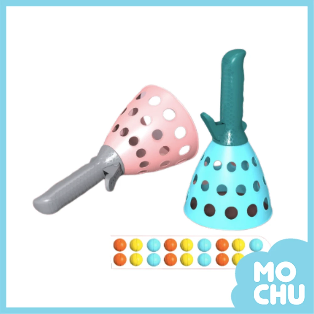 親子遊戲彈射球具組(送18顆球)