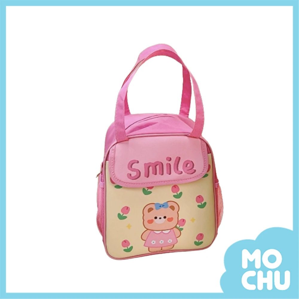smile鬱金香熊保溫餐袋