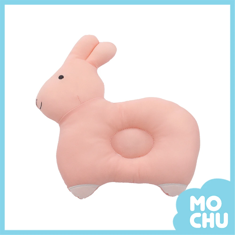 呆萌小兔定型冰絲枕頭
