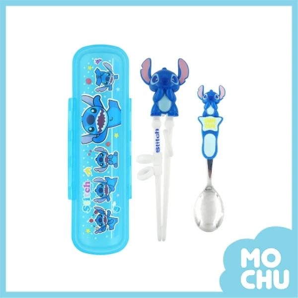 卡通授權兒童學習筷餐具組-史迪奇
