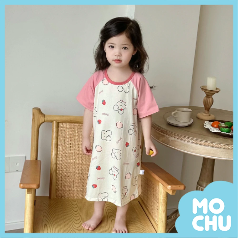 瑪莉兔短袖家居連身裙