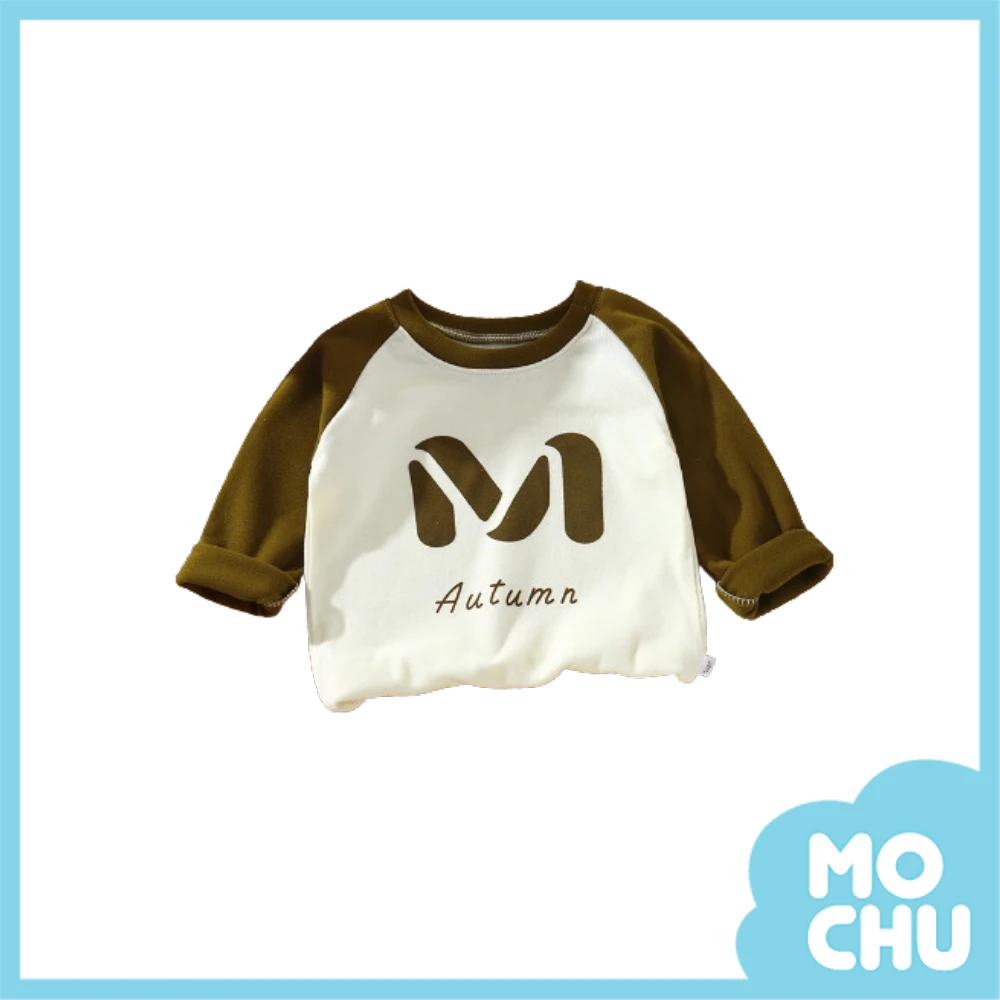 M字磨毛絨保暖上衣(四色)