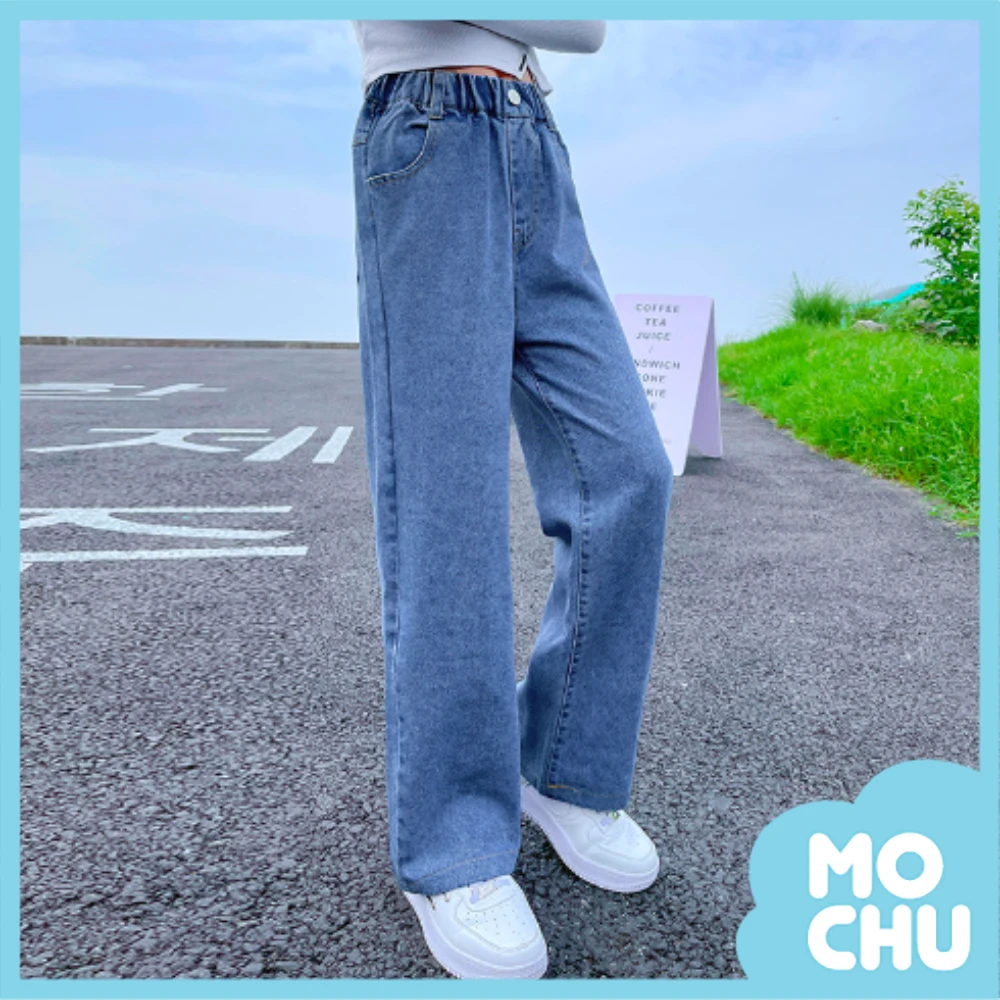 女童直筒牛仔褲(二色)