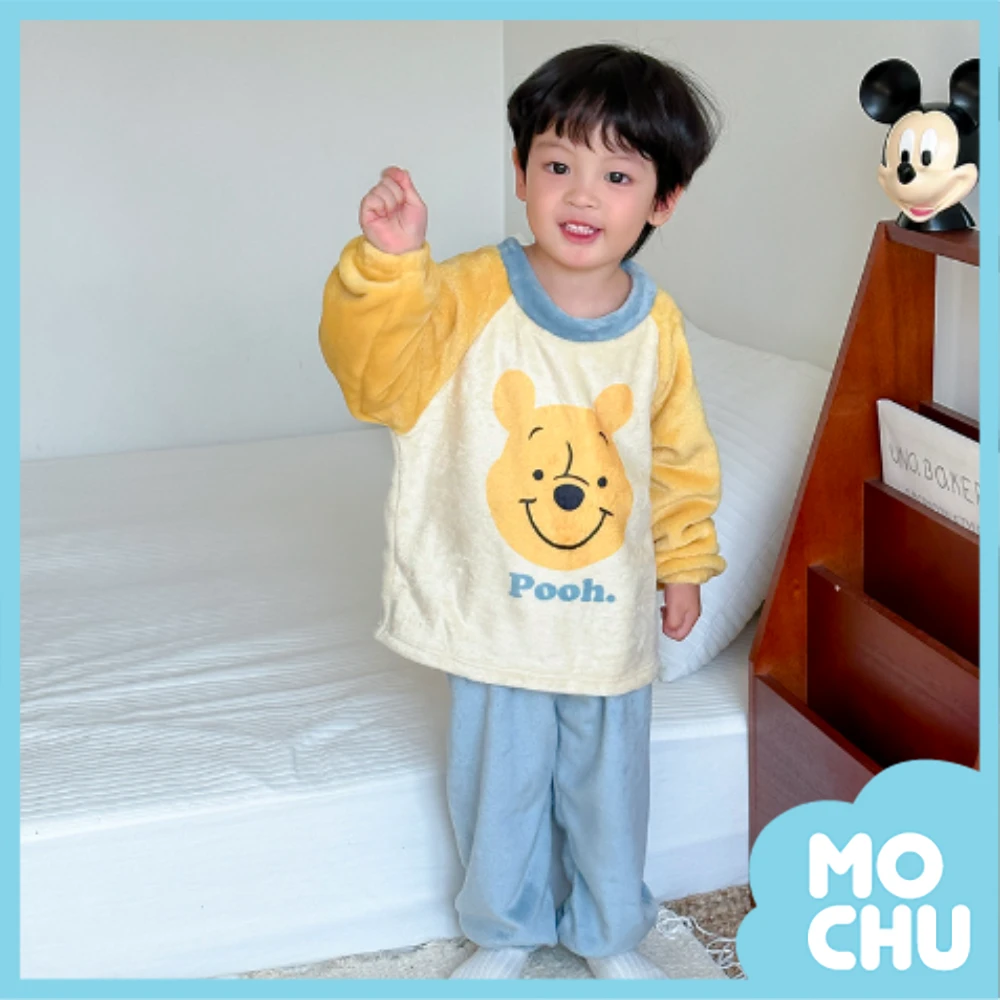 笑臉維尼法蘭絨家居服