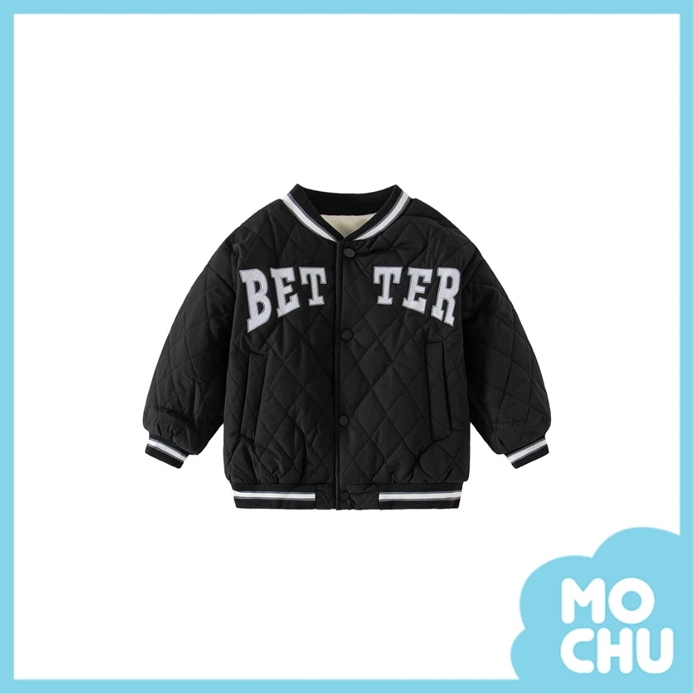 BETTER圓領拉鍊棉衣外套(兩色)