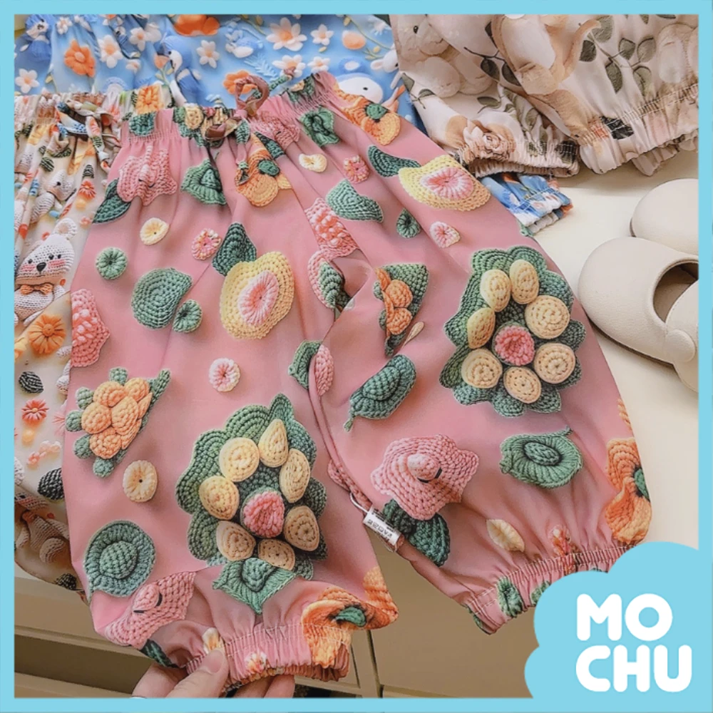 度假風3D立體造型防蚊褲(四款)