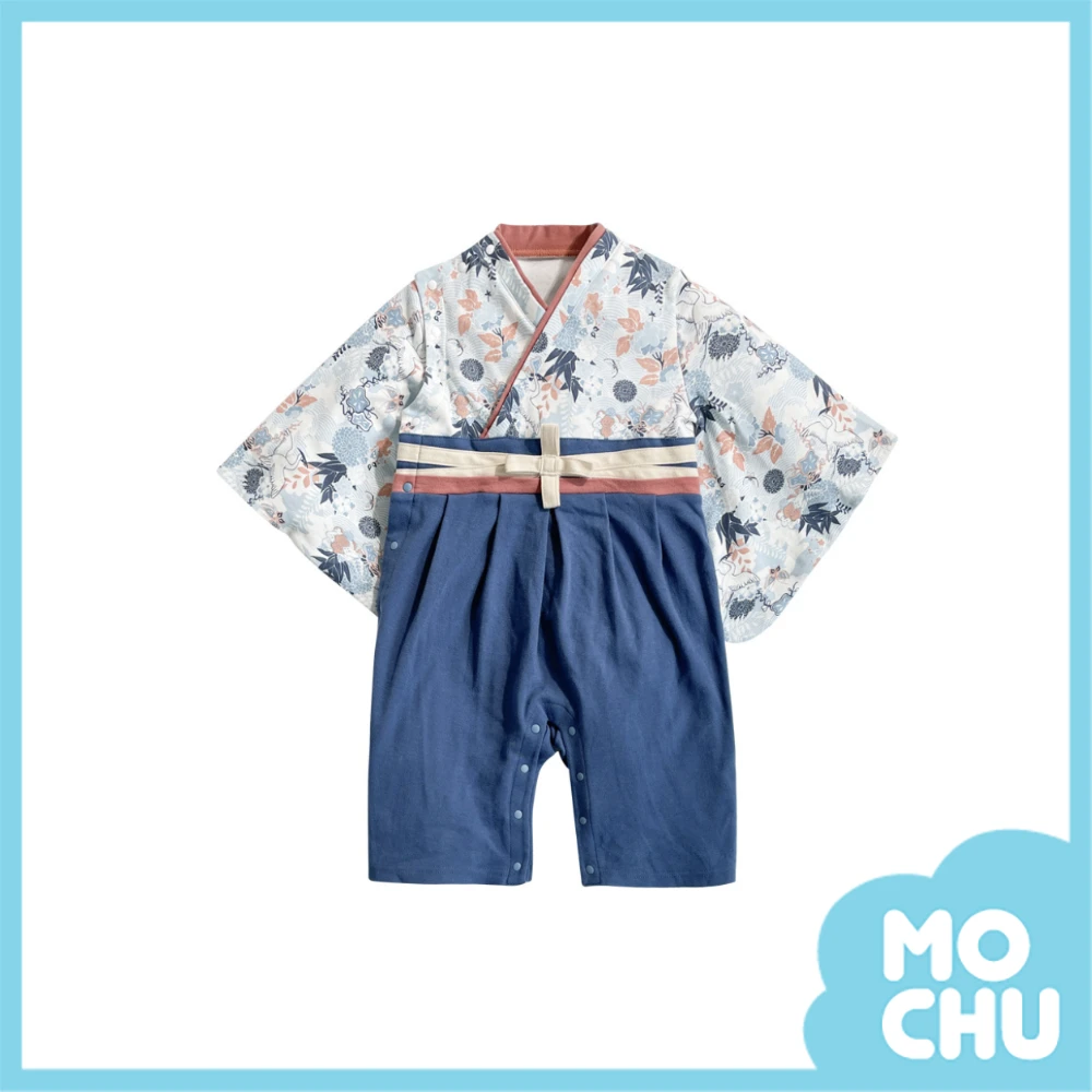 展翅白鶴小和服