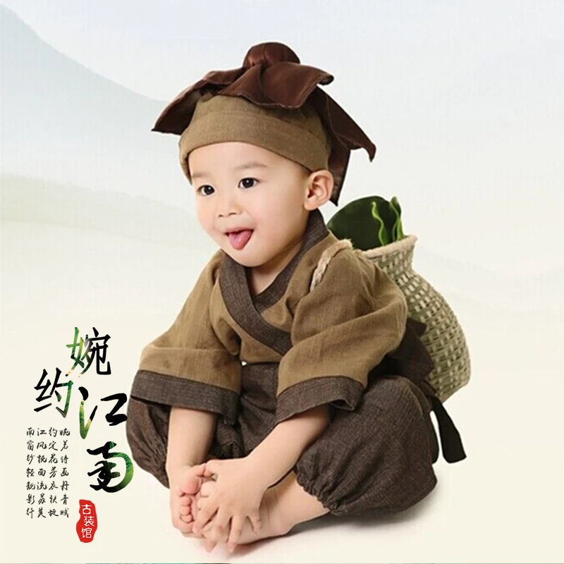 (90.120cm現貨)採茶小童套裝