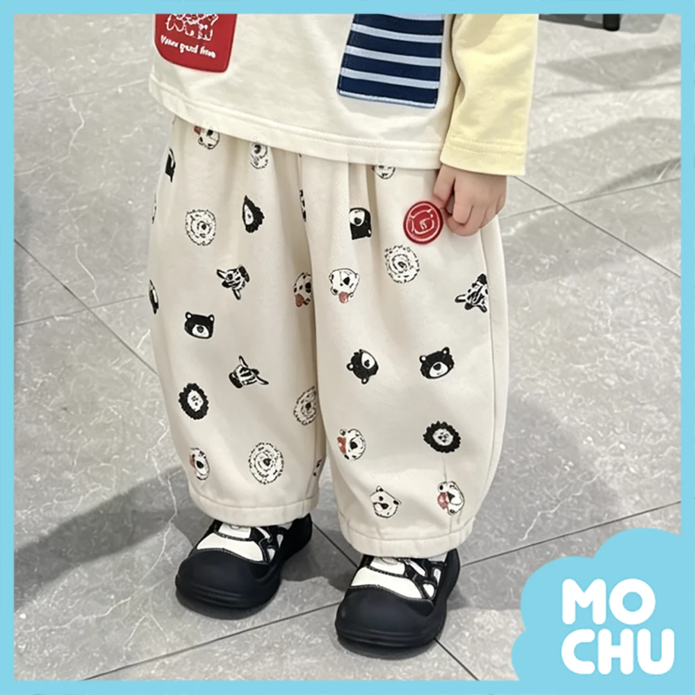 滿滿動物兒童長褲(兩色)