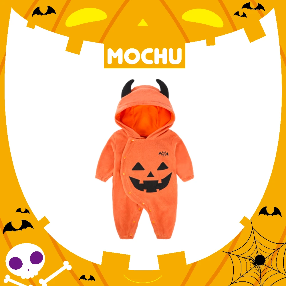 惡魔南瓜連帽連身衣