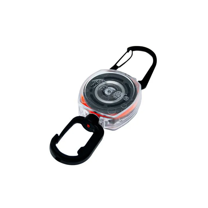 KEY-BAK美國Sidekick Key-Connect橘色24吋長伸縮線D型環鑰匙圈【KB0KB1-0A211】
