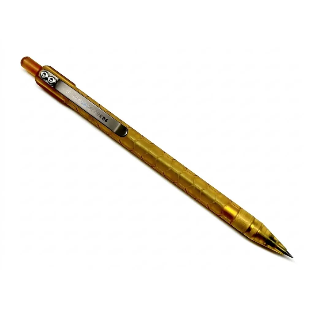 美國Maratac DraftTitan Pencil琥珀色Ultem航太材料2mm工程自動鉛筆附備用筆芯MAR112U