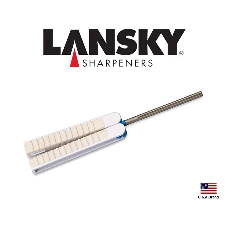 Lansky美國折疊型棒形Diamond金鋼砂磨刀器適用魚鉤、刀、鋸齒打磨 LSLDFHS