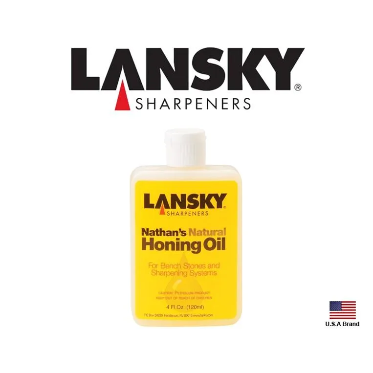 Lansky美國磨刀器120ml金屬保養油用於各類刀具磨刀石潤滑使用 LSLOL01