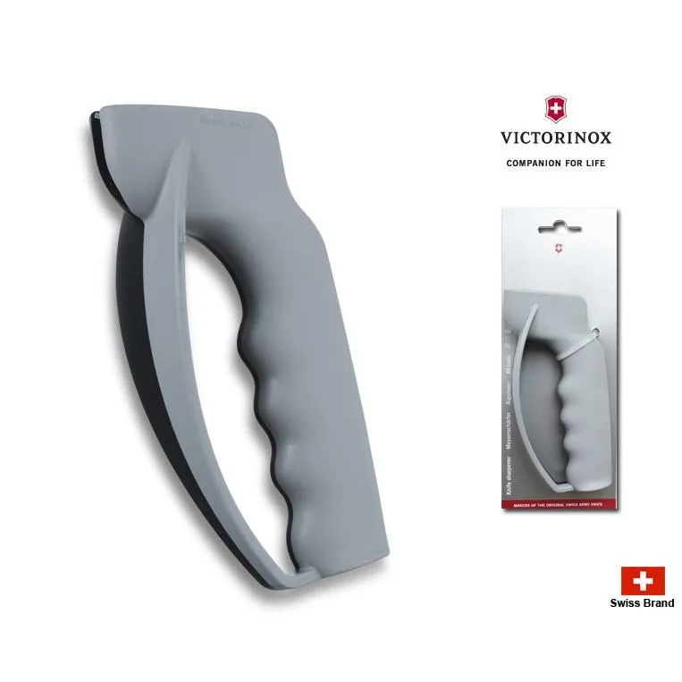 Victorinox瑞士維氏大型手持式磨刀器,瑞士製造(適用刃長18cm以上)【7.8715】