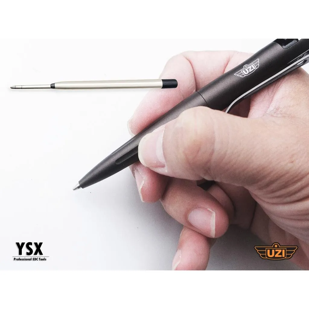 以色列UZI烏茲戰術筆防身筆專用替換筆芯(黑色) UZITPREFILL