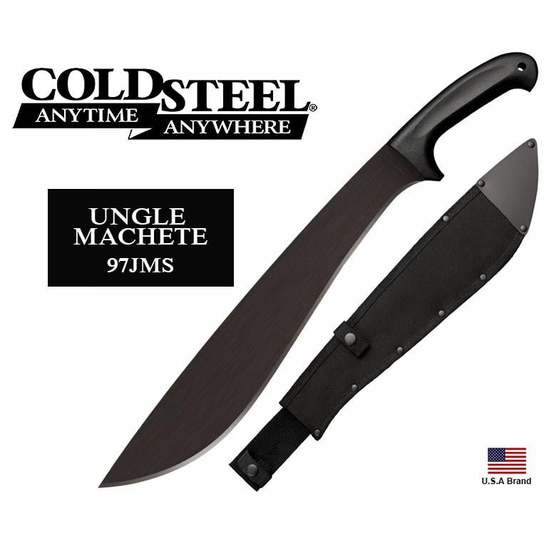 美國Cold Steel冷鋼16吋UNGLE MACHETE直刀砍刀65MN彈簧鋼附刀袋 CS97JMS