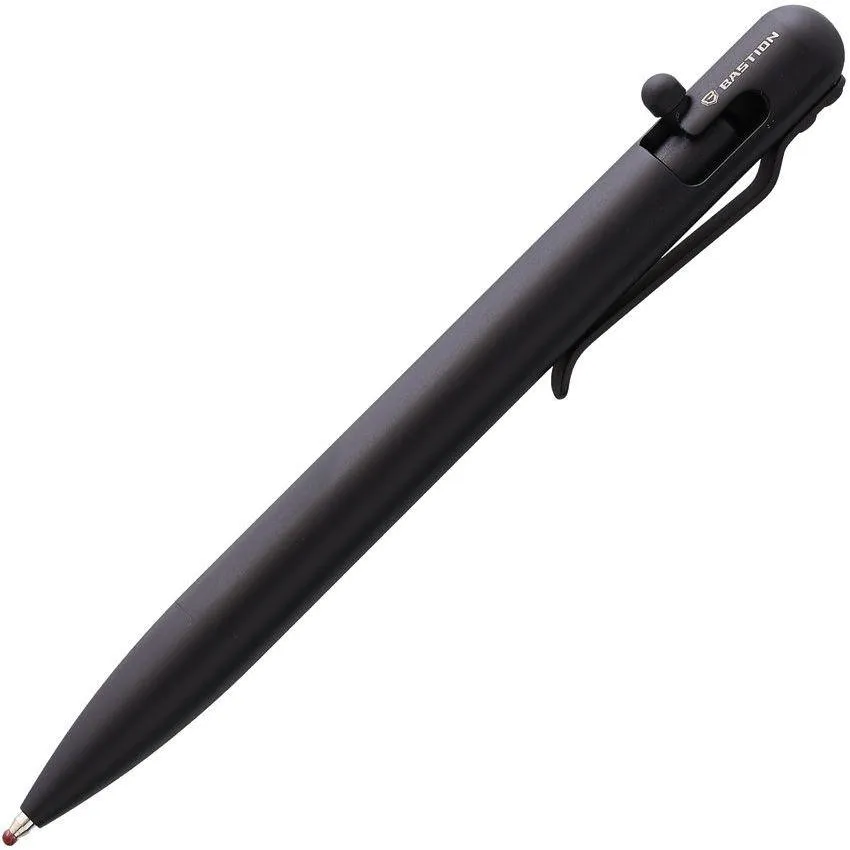 美國Bastion堡壘筆防衛款Grey Titanium Bolt Action Pen消光灰鈦版BSTN248G