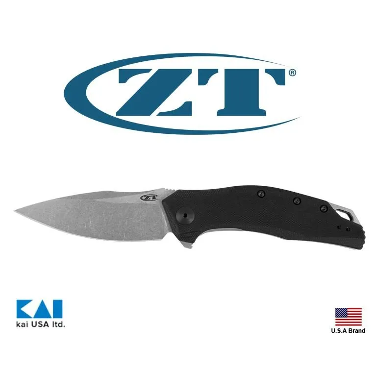 Zero Tolerance美國ZT折刀CPMS45VN粉末鋼銀灰刮痕面G10柄SpeedSafe快速開刀 ZT0357