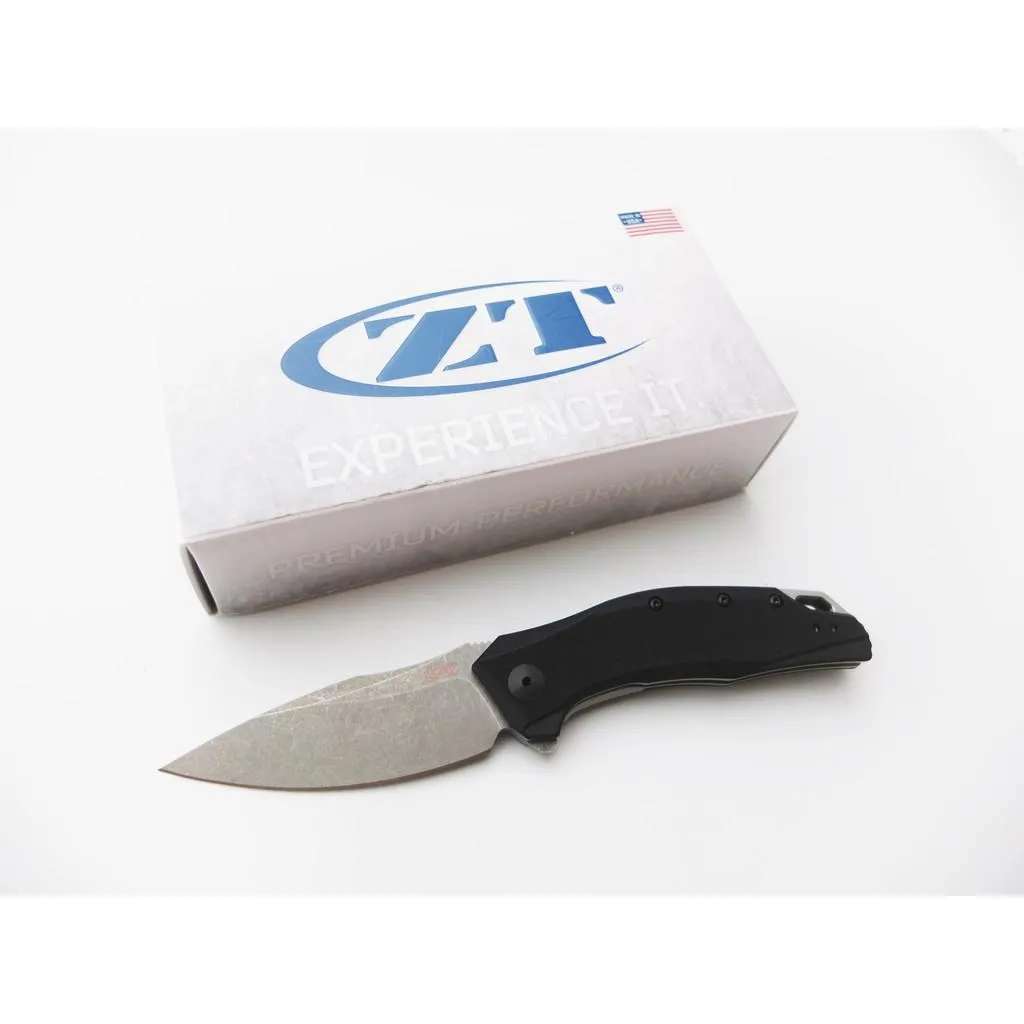 Zero Tolerance美國ZT折刀CPMS45VN粉末鋼銀灰刮痕面G10柄SpeedSafe快速開刀 ZT0357