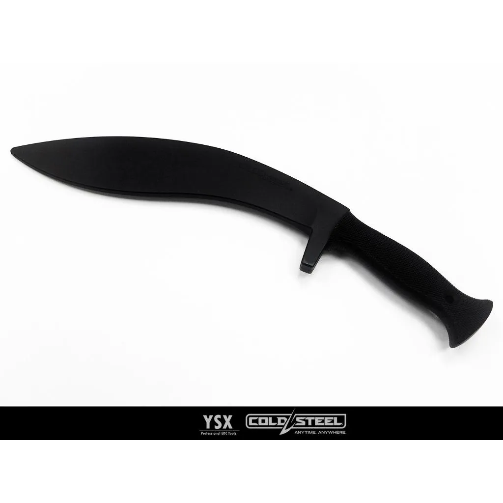 美國Cold Steel冷鋼無鋒利性訓練用Santoprene橡膠直刀KUKRI【CS92R35】