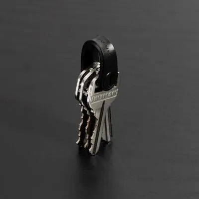 美國Keysmart鑰匙收納器 Minimalist 最小收納鑰匙圈KS015-BLK