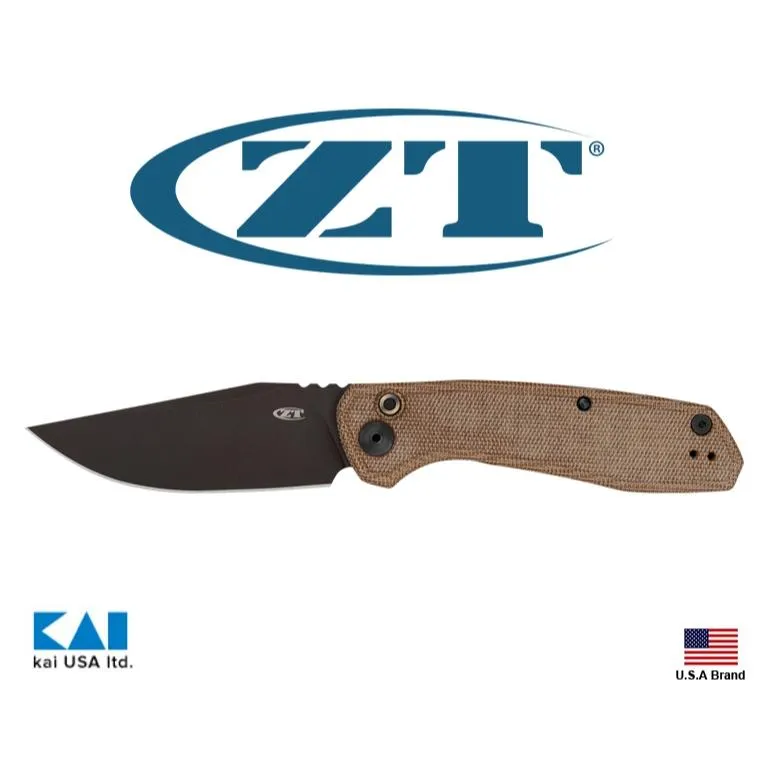 Zero Tolerance美國ZT折刀AUTO自動開關Cru-Wear粉末鋼陶瓷鍍黑Micarta握柄 ZT0512