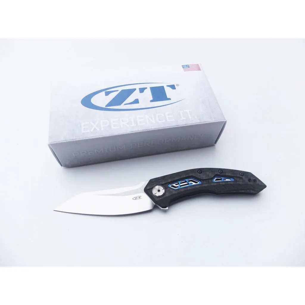 Zero Tolerance美國ZT折刀CPM20CV碳纖維柄KVT滾軸TDS穩定開刀系統背夾【ZT0762】