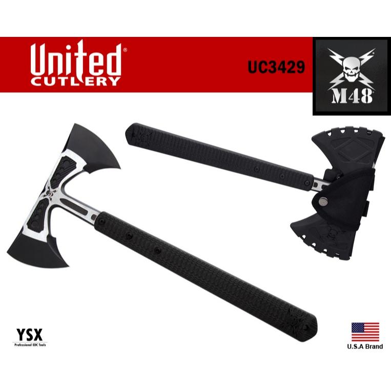 美國United Cutlery聯合刀具M48系列Double Headed Hawk戰術斧雙頭斧頭【UC3429】