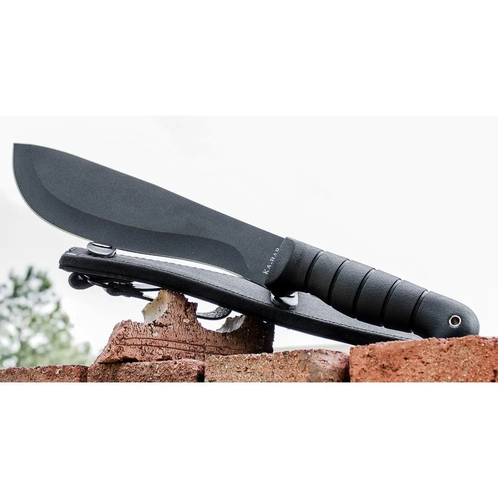 美國Ka-Bar直刀砍刀1248 Cutlass Machete 1085高碳鋼附刀鞘 KA1248