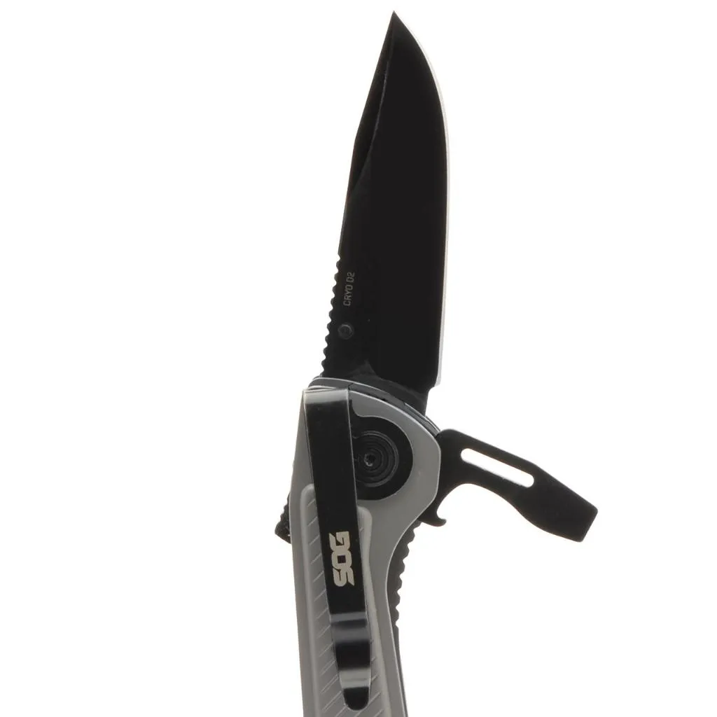 美國SOG特偵組7用多功能工具鉗快開CRYO D2鋼刀片FLASH MT附背夾【SOG29550141】