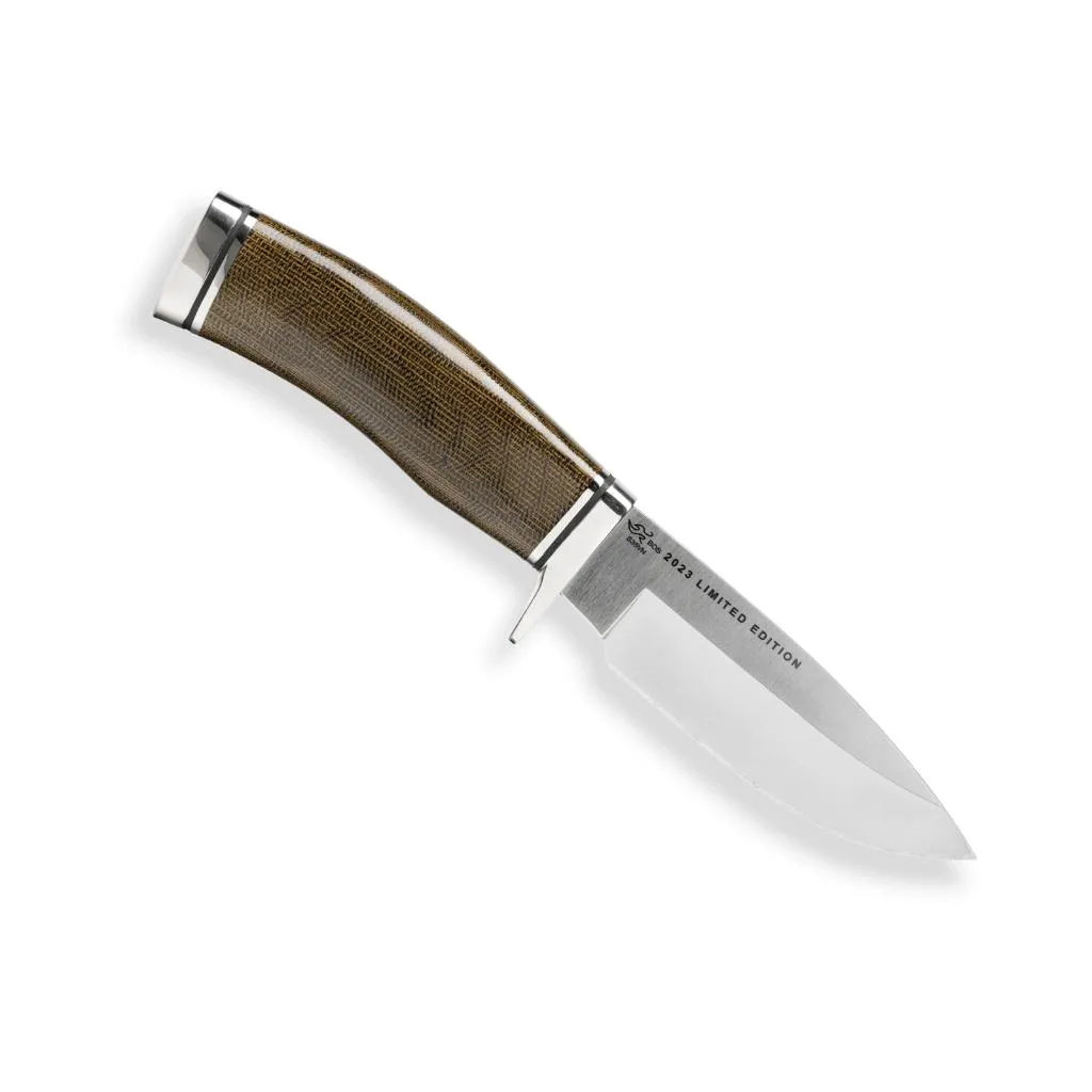 Buck美國巴克直刀限量版192 Vanguard Pro S35VN粉末鋼附皮質刀鞘0192GRSLE-B