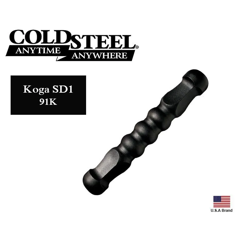 美國Cold Steel冷鋼Koga SD1塑鋼黑色短棒 CS91K